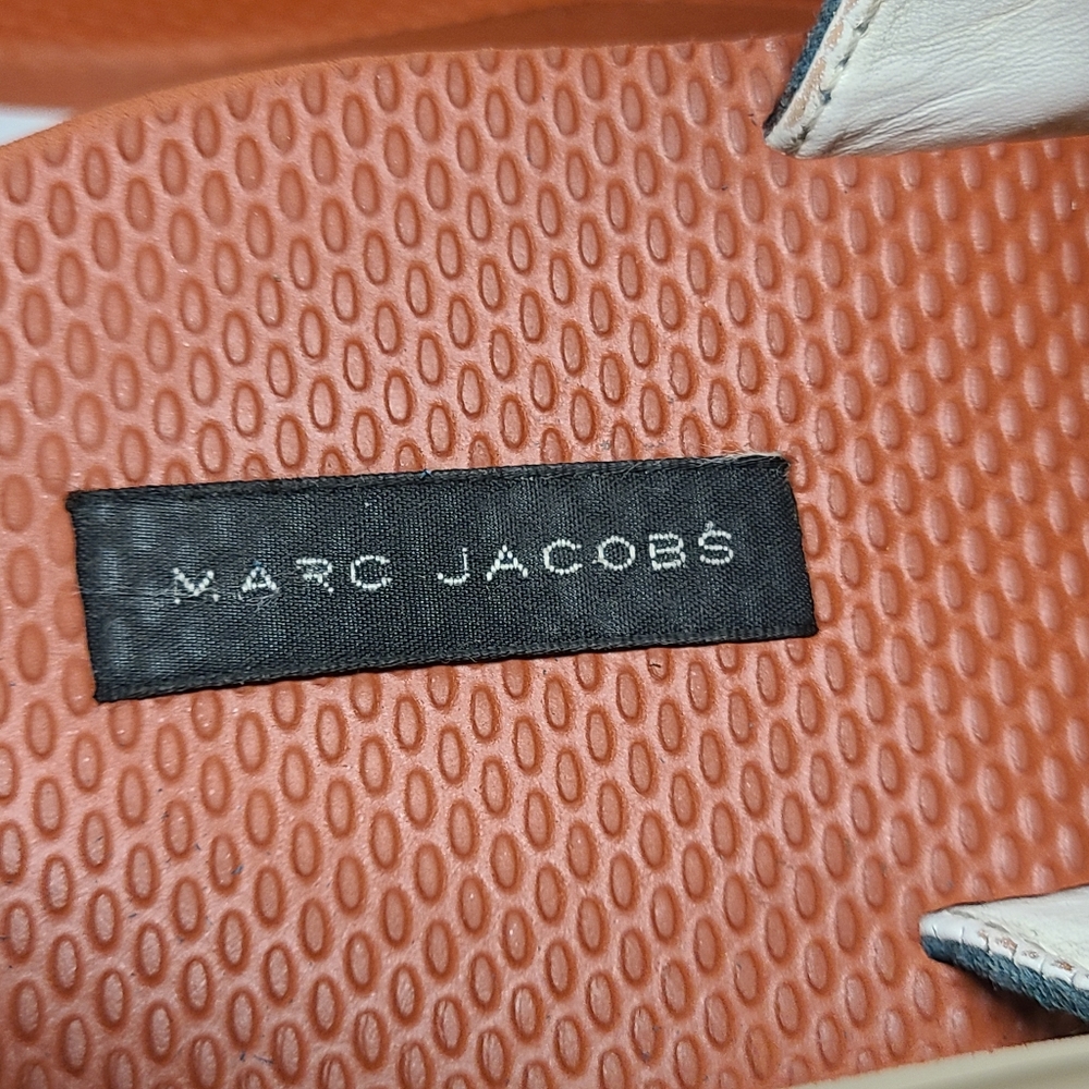 Marc Jacob's Lex Suede chunky platform sport slide size 38 - Picture 8 of 10